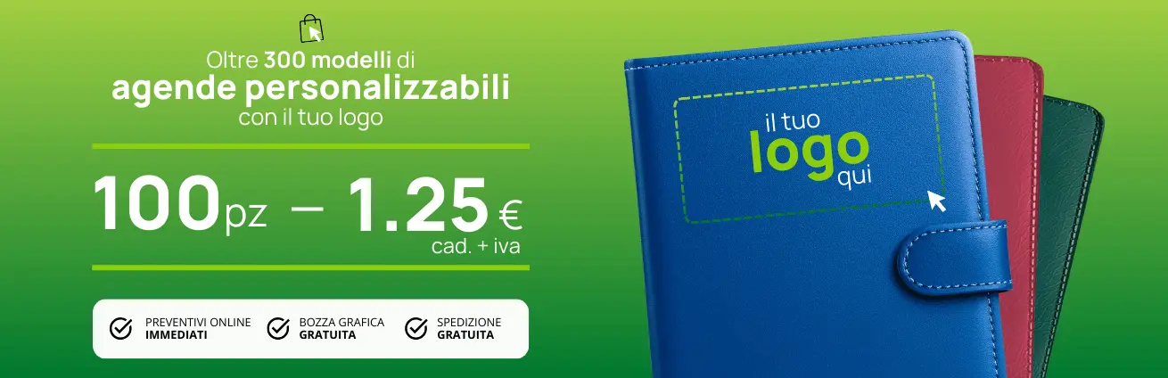 agende personalizzate con logo - offerta