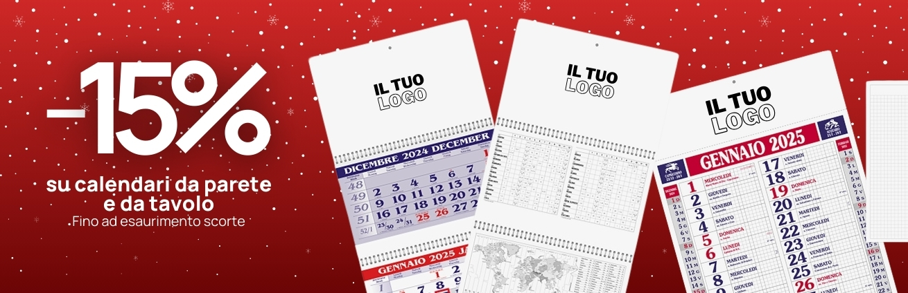 Calendari in Promozione.