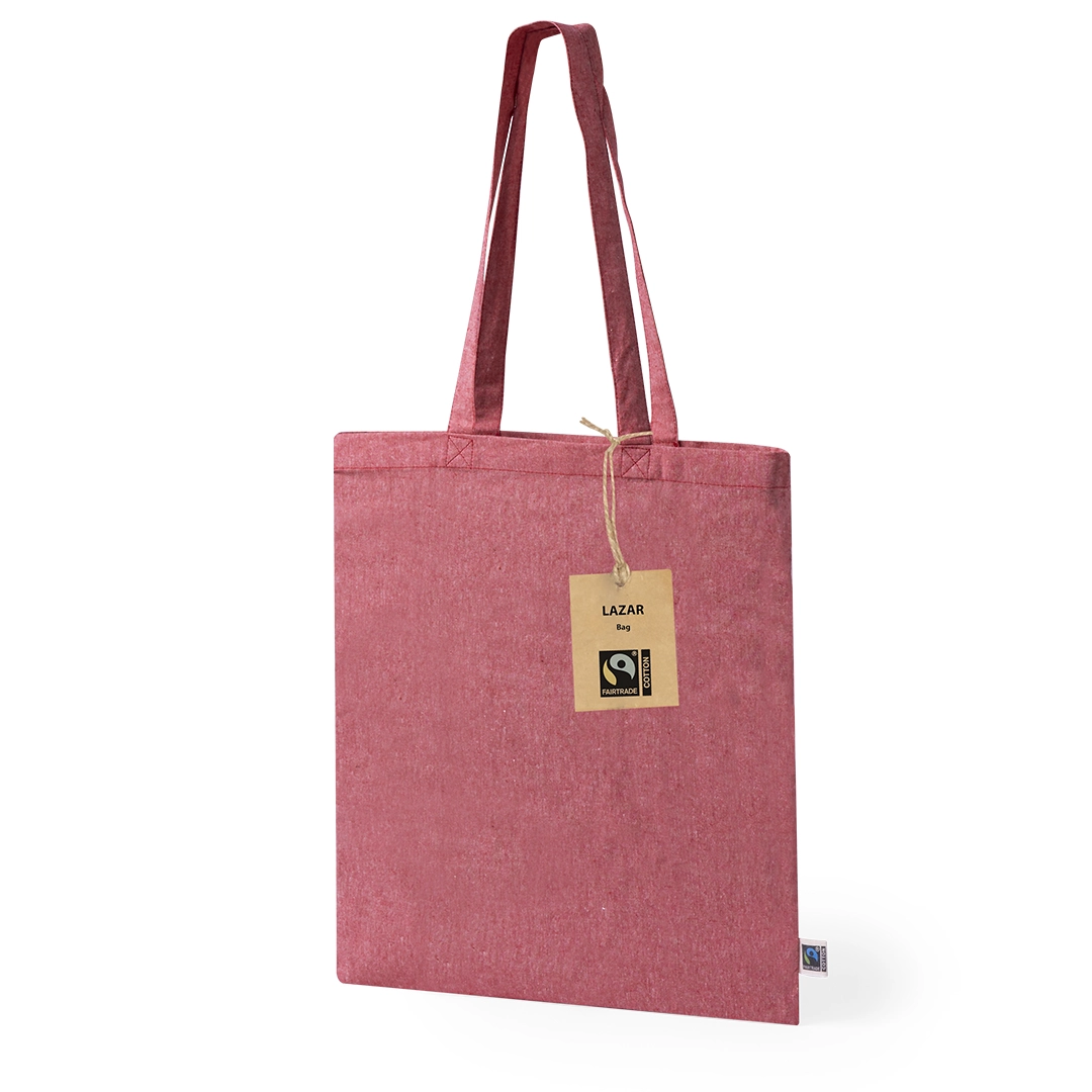 Immagine Borsa della linea natura, realizzata al 100% in cotone da 120 gr/mq - Lazar Fairtrade