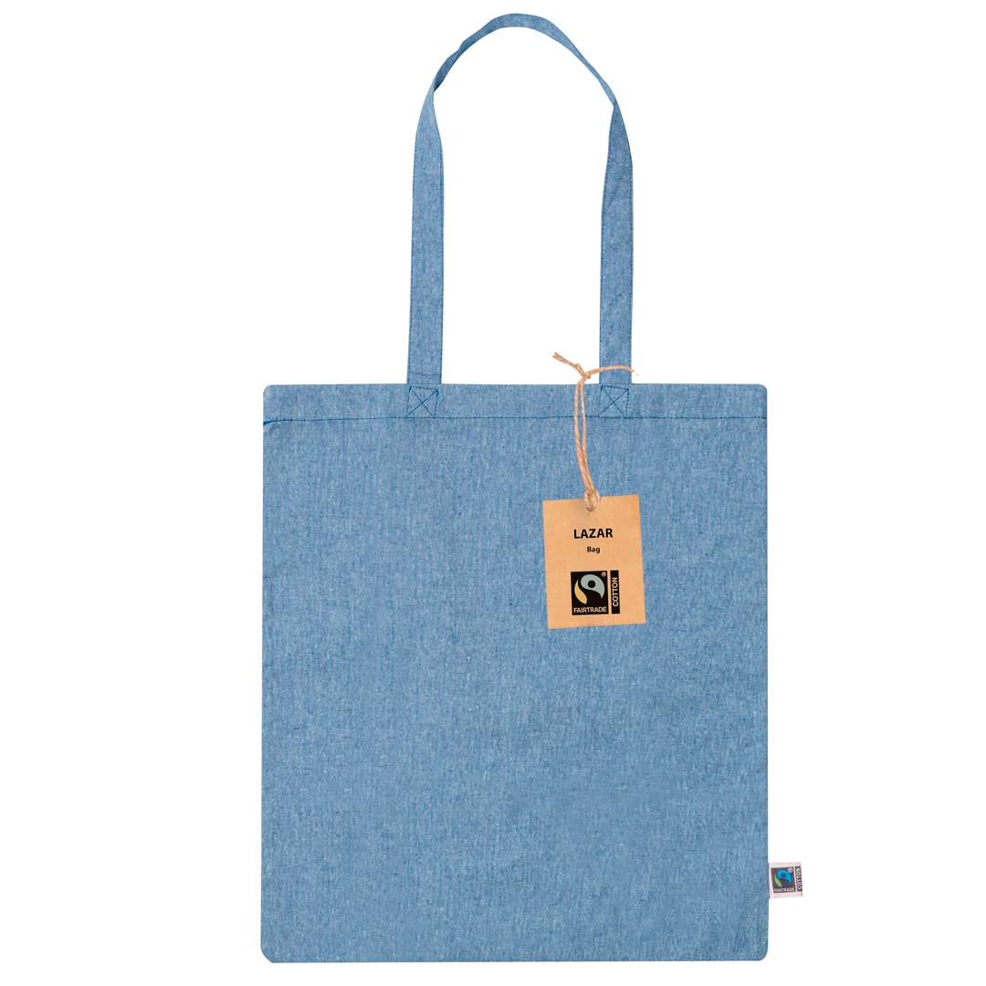 Immagine Borsa della linea natura, realizzata al 100% in cotone da 120 gr/mq - Lazar Fairtrade