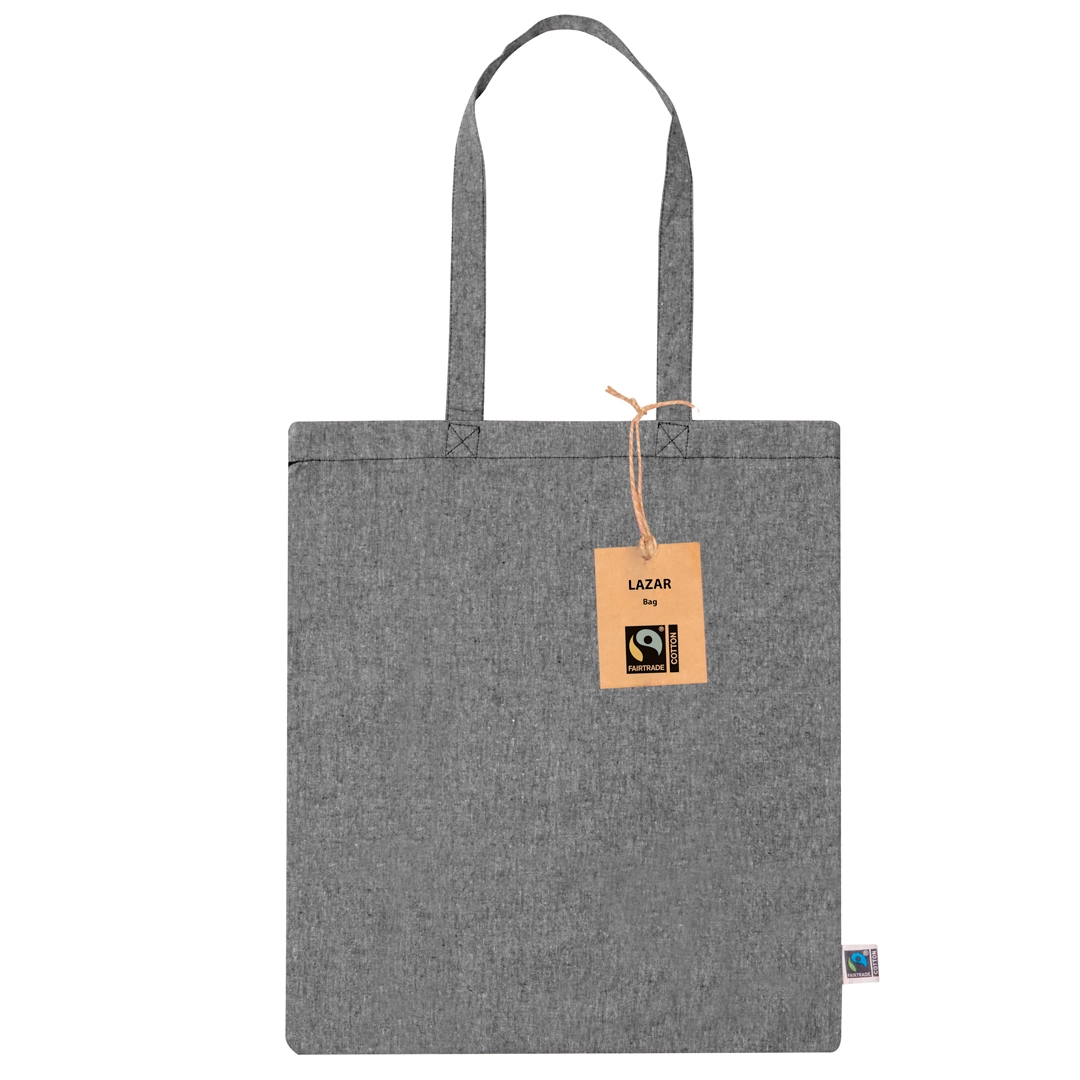 Immagine Borsa della linea natura, realizzata al 100% in cotone da 120 gr/mq - Lazar Fairtrade