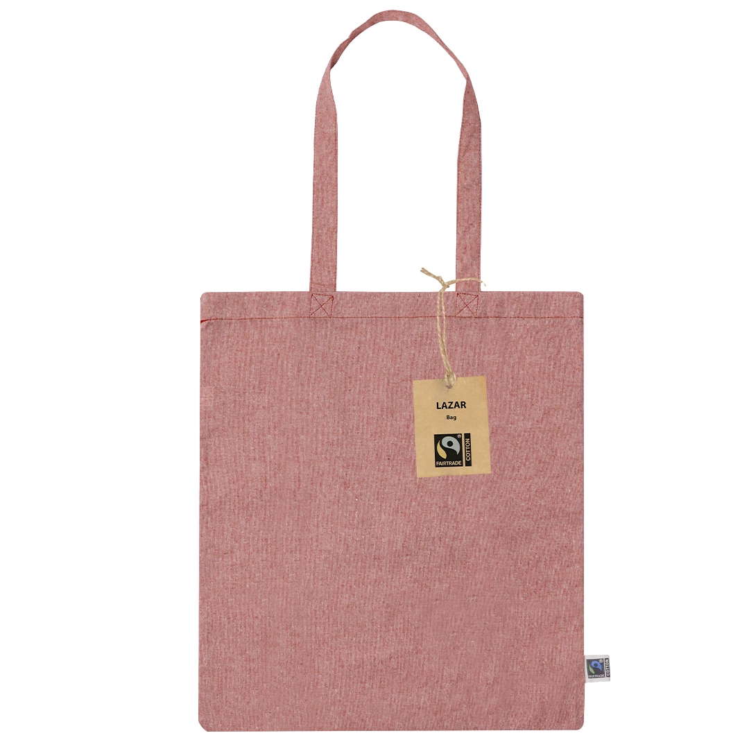Immagine Borsa della linea natura, realizzata al 100% in cotone da 120 gr/mq - Lazar Fairtrade