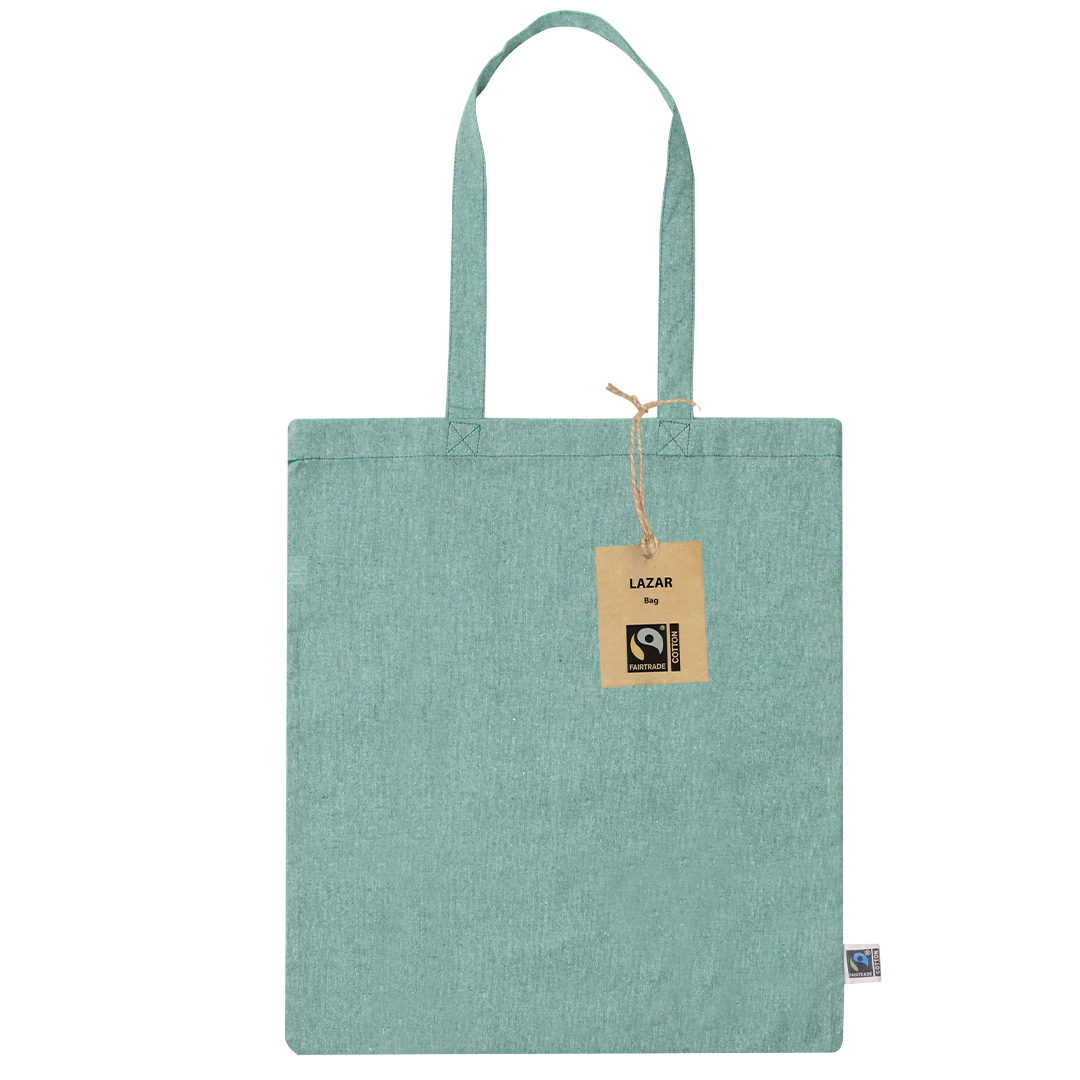 Immagine Borsa della linea natura, realizzata al 100% in cotone da 120 gr/mq - Lazar Fairtrade