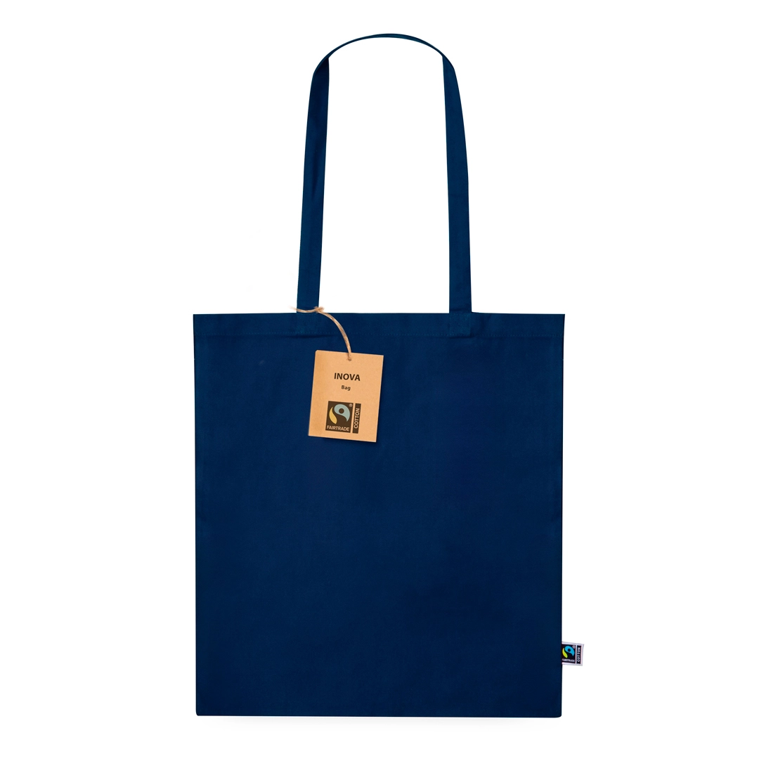 Immagine Shopper della linea natura, realizzata in 100% cotoneda 180g/m2 - Inova Fairtrade