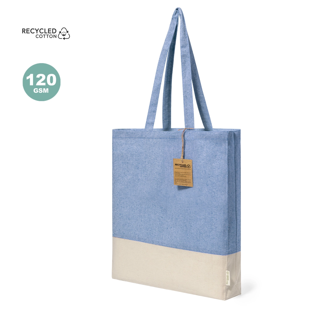 Immagine Borsa in materiale 100% cotone riciclato da 120 g/m2 - Kauna