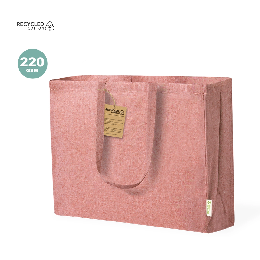 Immagine Borsa realizzata in cotone riciclato pesante da 220 g/m - Bonillo
