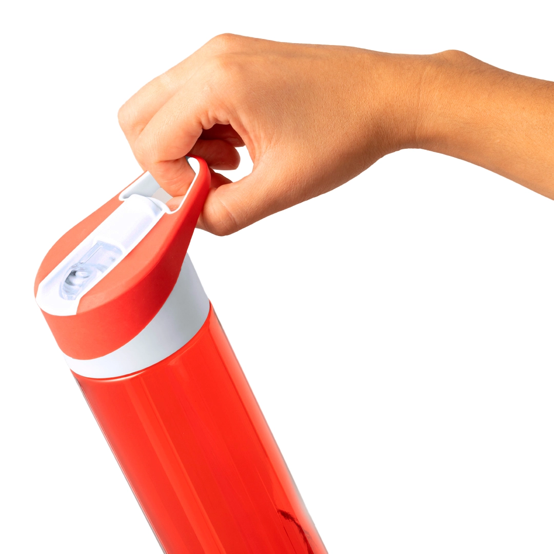 Immagine Borraccia in RPET da 600 ml di capacità. BPA Free, con sistema di apertura facilitata - Laudon