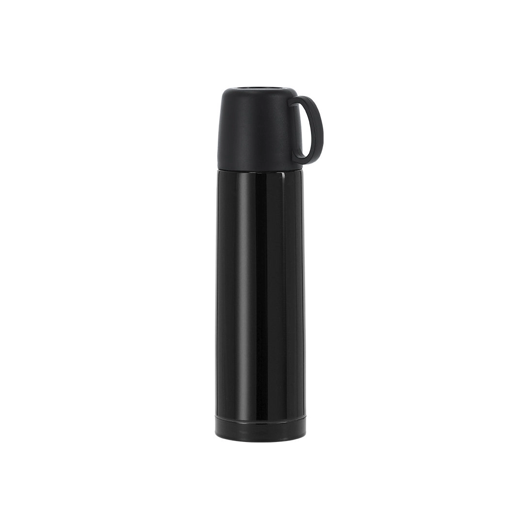 Immagine Thermos in acciaio inox con capacità di 500 ml e doppia parete per una migliore e più duratura conservazione della temperatura. - Tibber