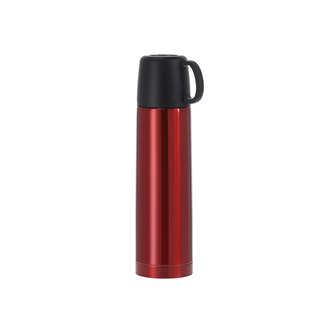 Immagine Thermos in acciaio inox con capacità di 500 ml e doppia parete per una migliore e più duratura conservazione della temperatura. - Tibber