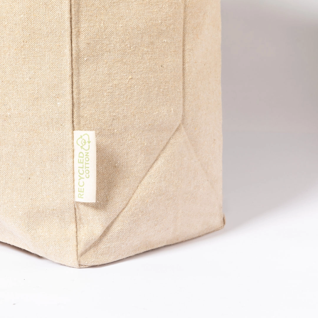Immagine Borsa della linea natura, realizzata in cotone riciclato di alta grammatura (240g/m2) -Framos