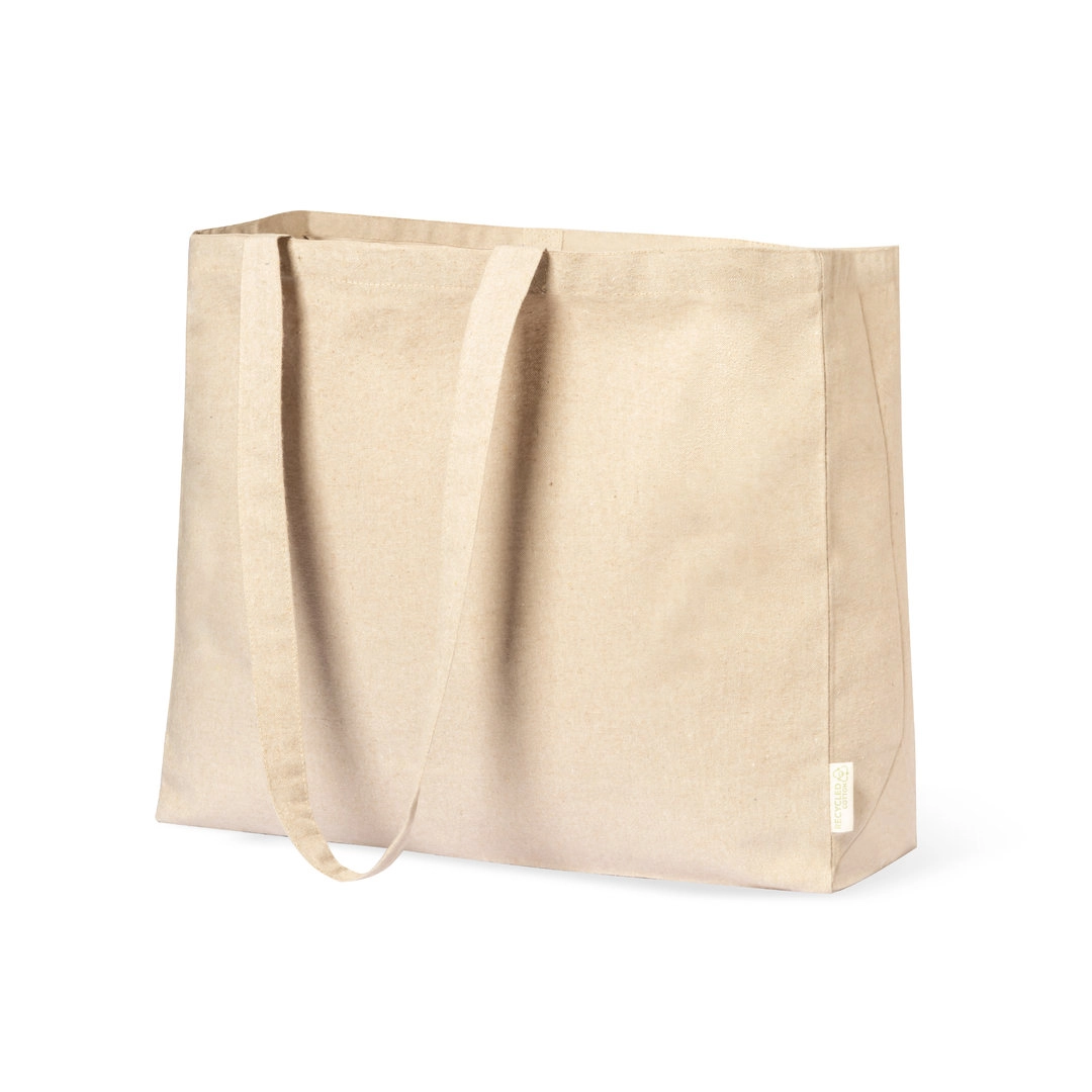 Immagine Borsa della linea natura, realizzata in cotone riciclato di alta grammatura (240g/m2) -Framos