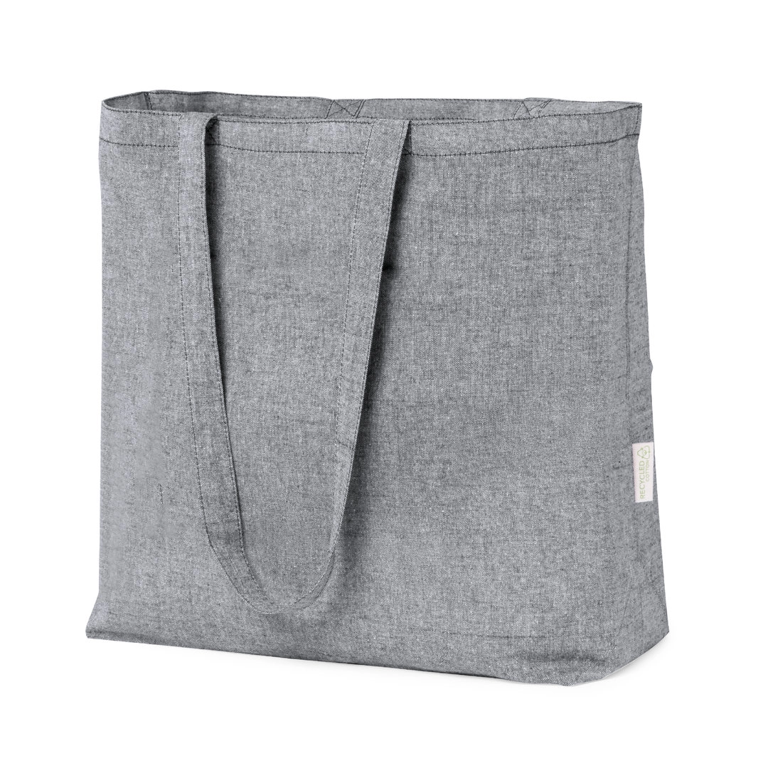 Immagine Borsa della linea natura, realizzata in cotone riciclato da 140 g/m2 - Periad