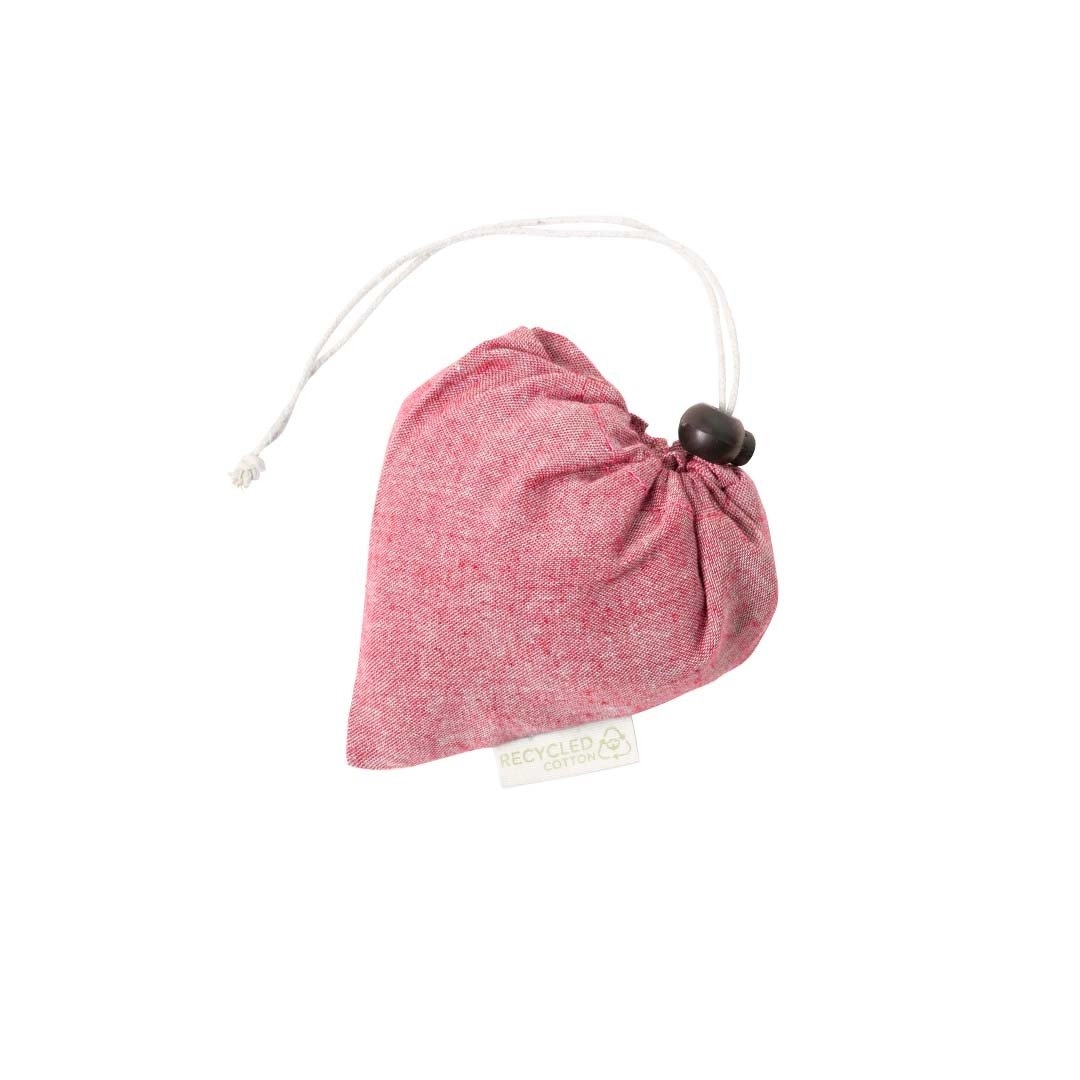 Immagine Borsa pieghevole della linea natura, realizzata in cotone riciclato da 120 g/m2 - Biyon