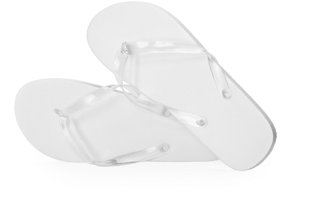 Immagine Infradito in EVA e PVC. Suola in EVA resistente per un'elevata durata e cinghie ergonomiche in PVC abbinato. - Salti