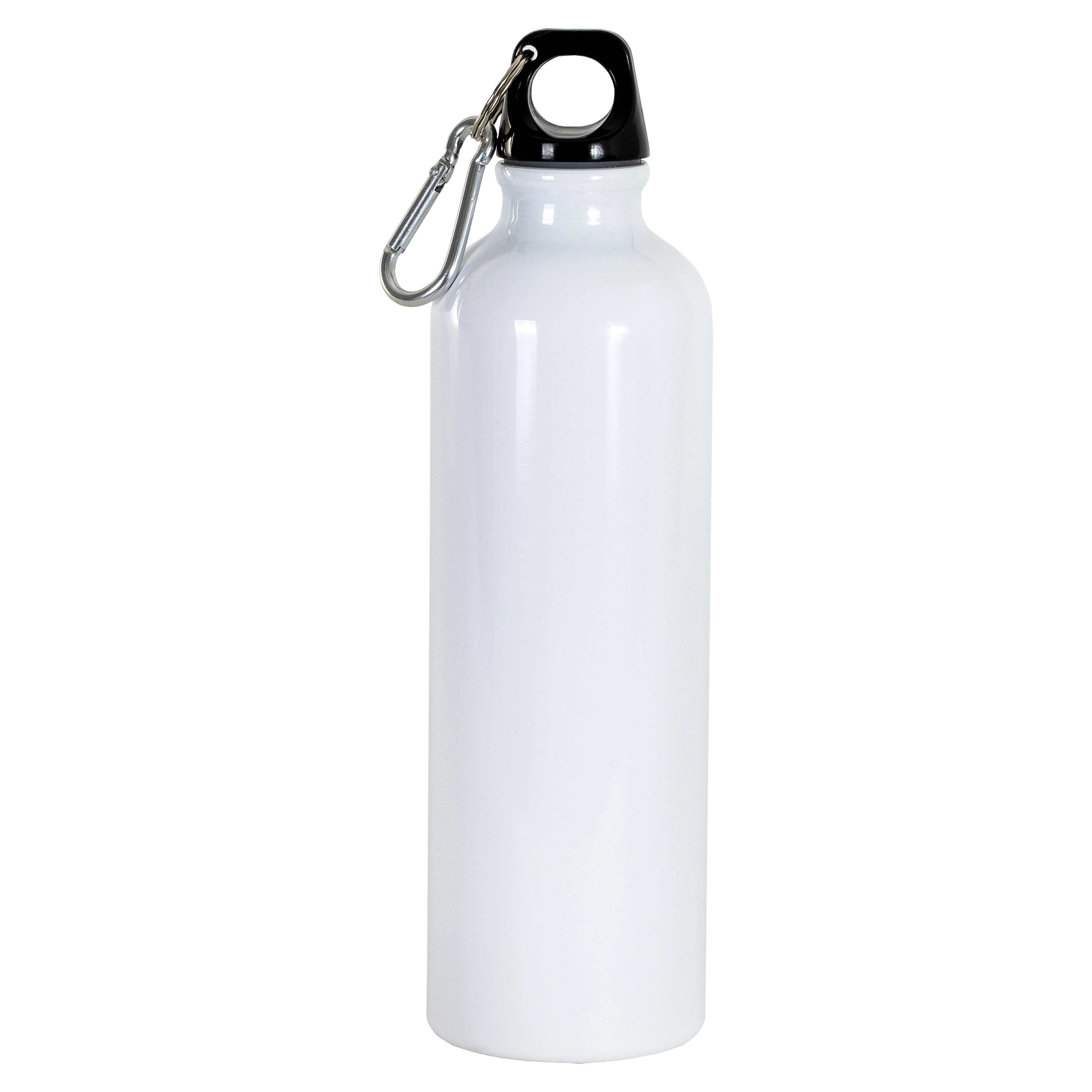 Immagine Borraccia in alluminio con moschettone, 750ml.