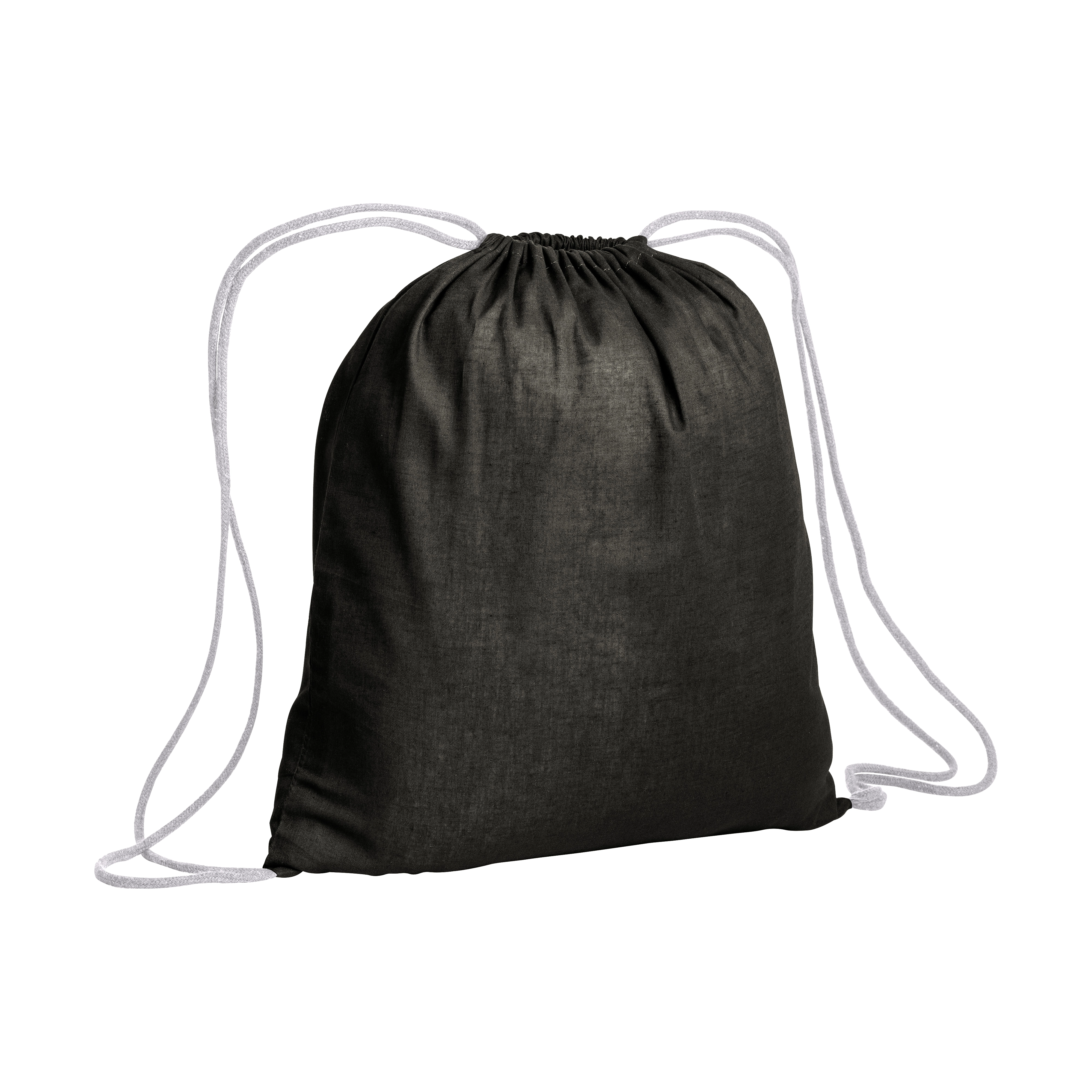 Immagine Zainetto in cotone da 120 g/m2, con chiusura a strozzo. È certificato OEKO-TEX®.