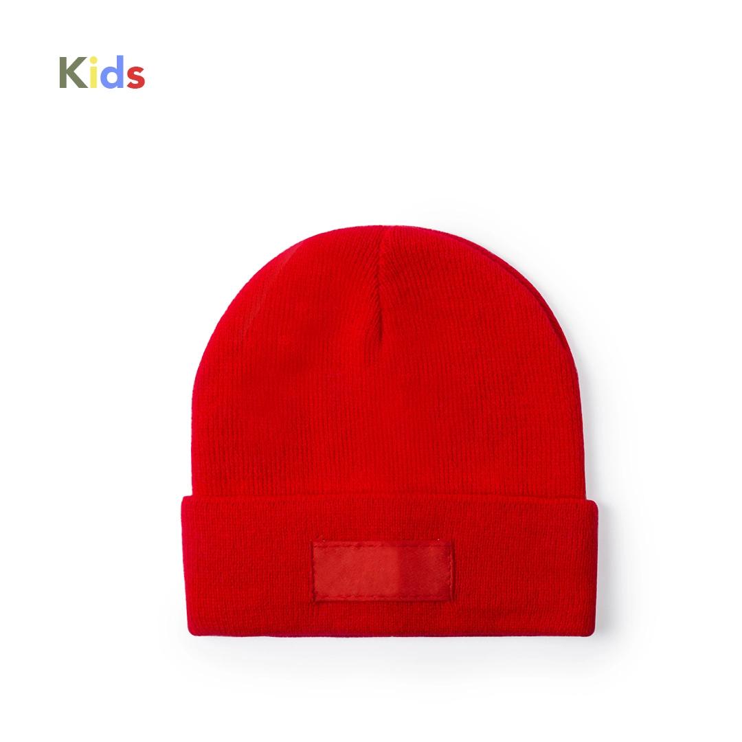 Immagine Cappello morbido e caldo per bambini realizzato in materiale acrilico - Vert