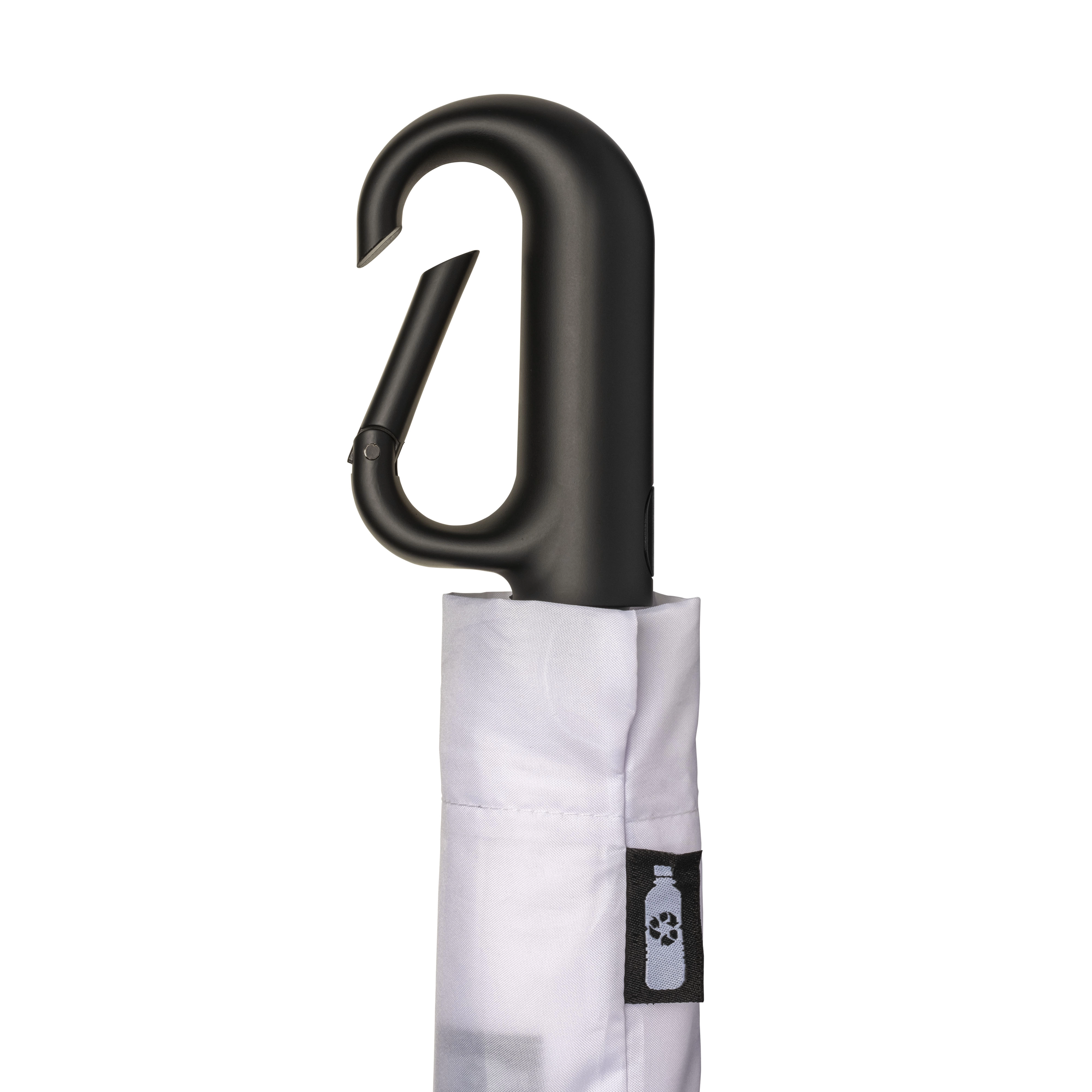 Immagine Ombrello in R-PET automatico con manico moschettone