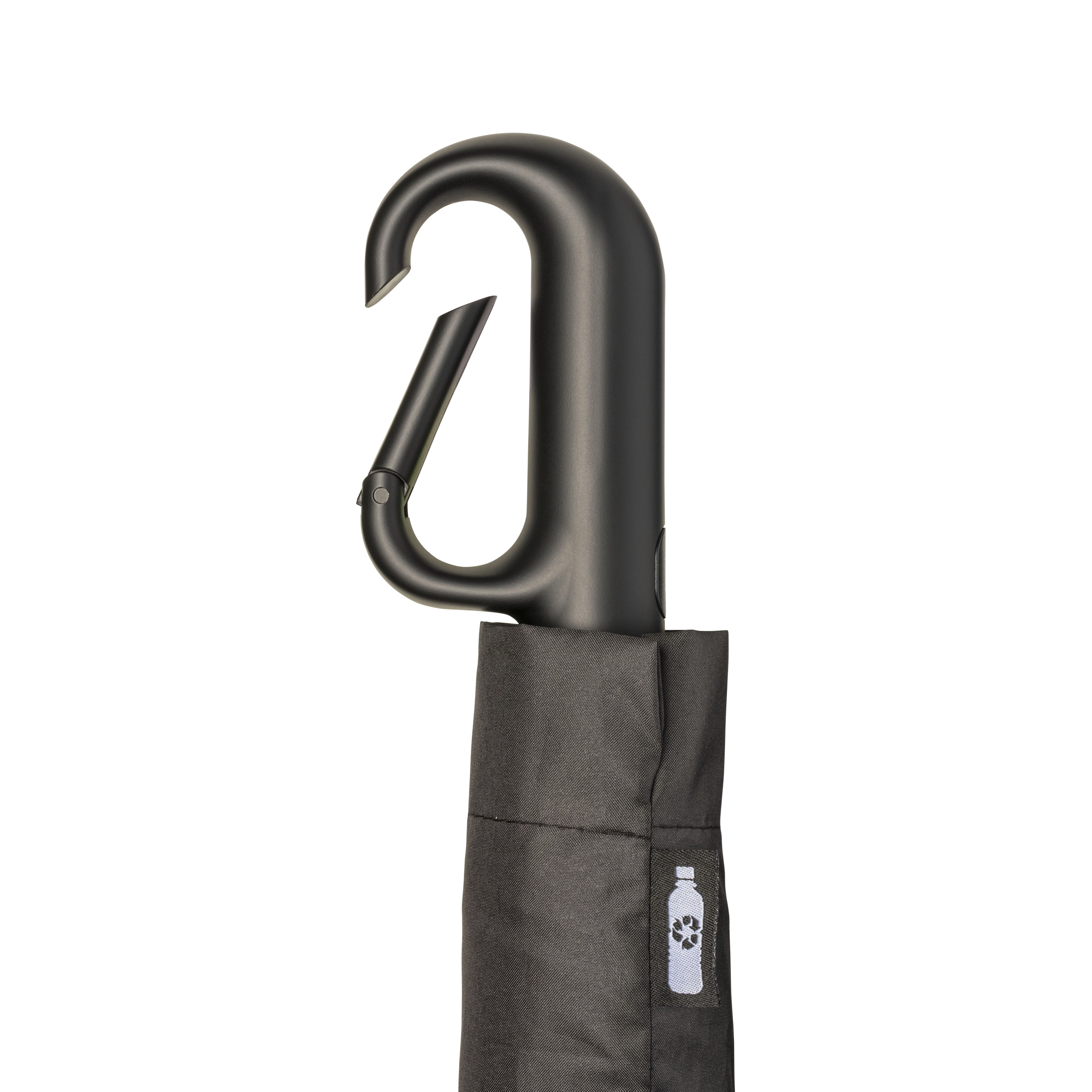 Immagine Ombrello in R-PET automatico con manico moschettone