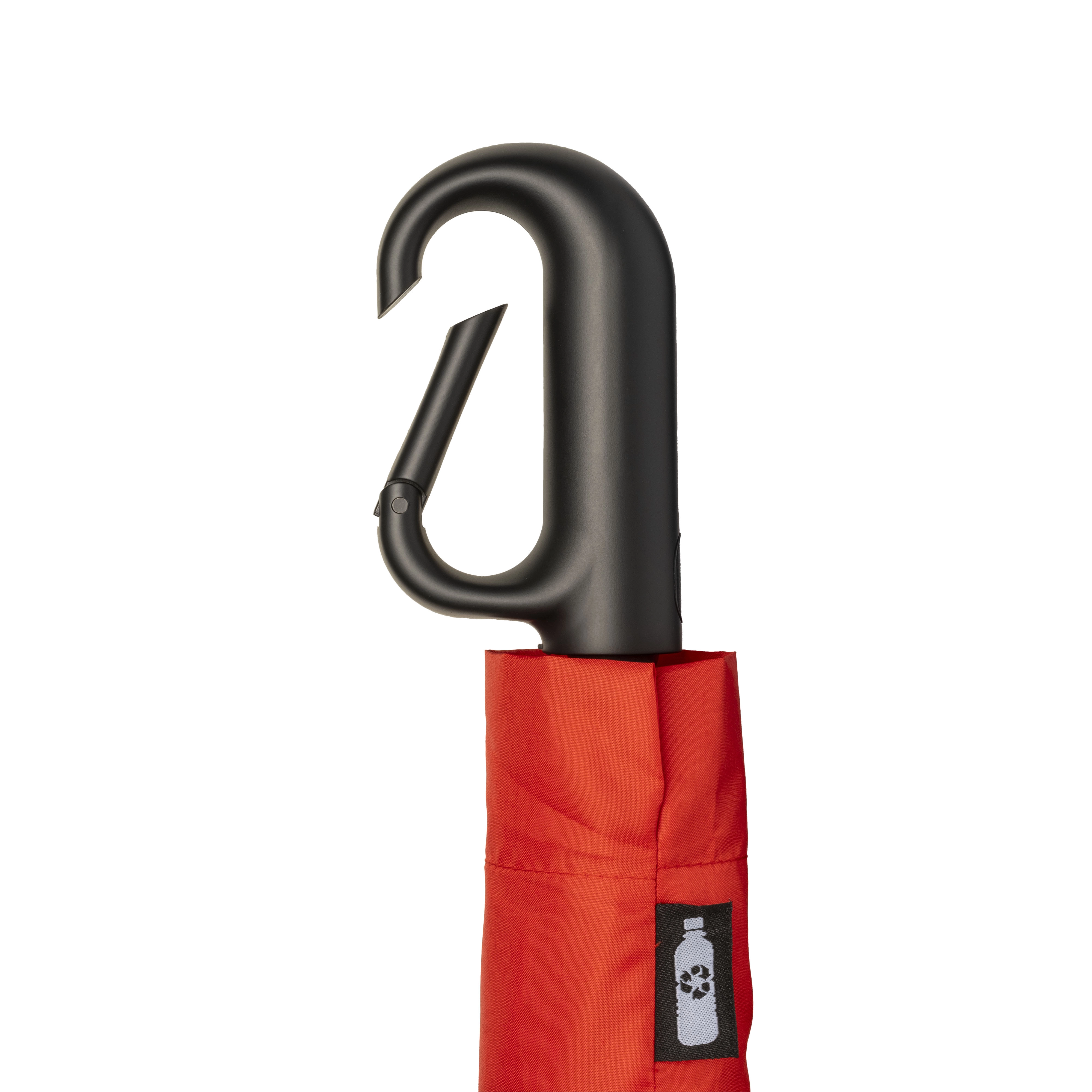 Immagine Ombrello in R-PET automatico con manico moschettone