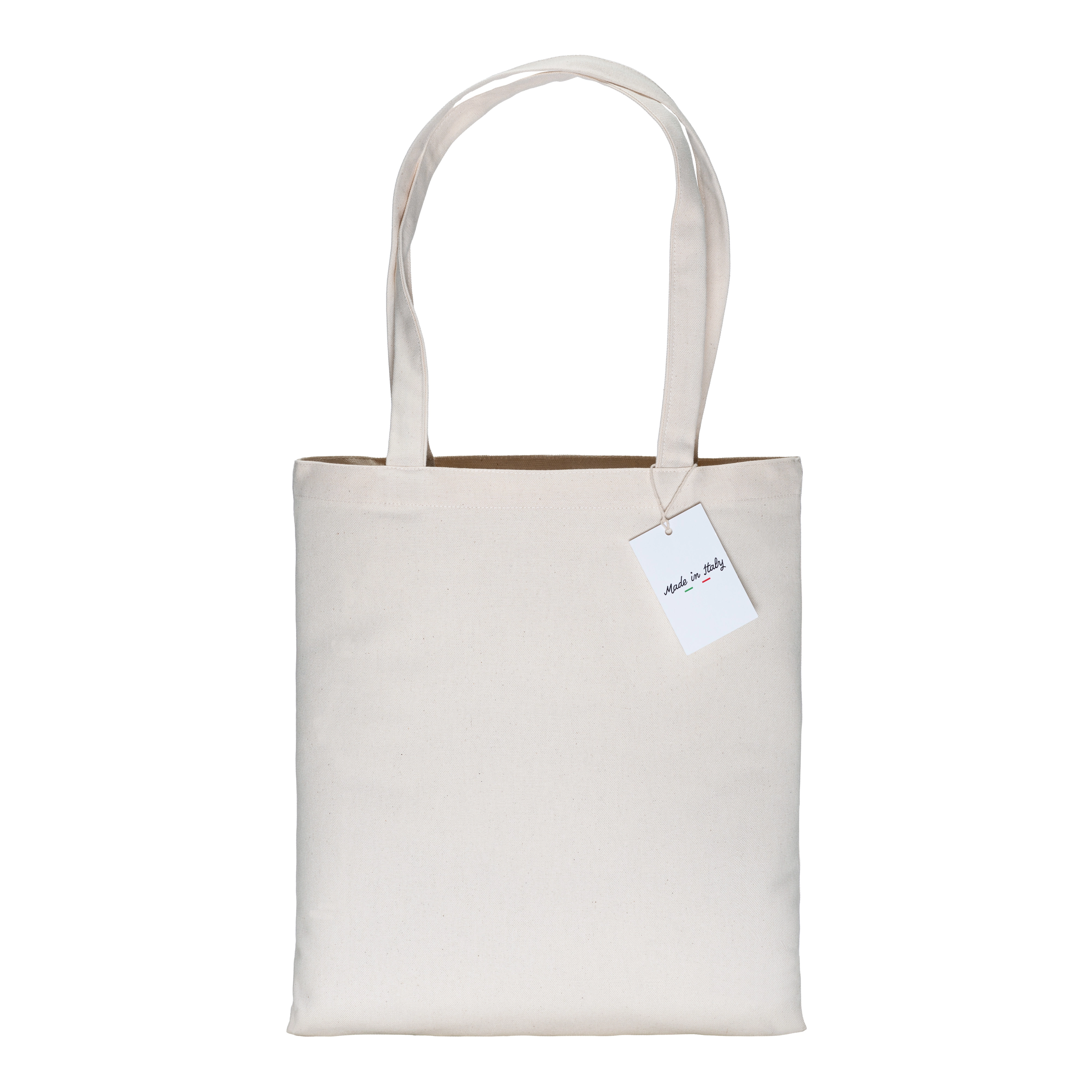Immagine Borsa shopper made in Italy in cotone da 240 g/m2