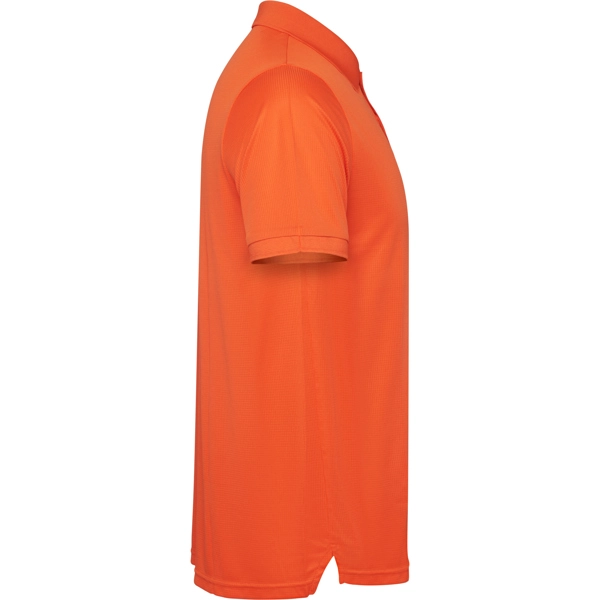 Immagine Polo tecnica a maniche corte. Colletto in poliestere a costine 1x1 con bottoni - TORMO