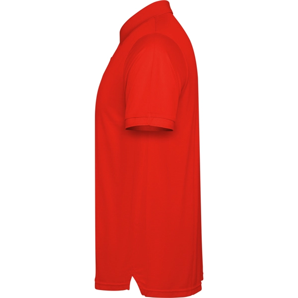 Immagine Polo tecnica a maniche corte. Colletto in poliestere a costine 1x1 con bottoni - TORMO