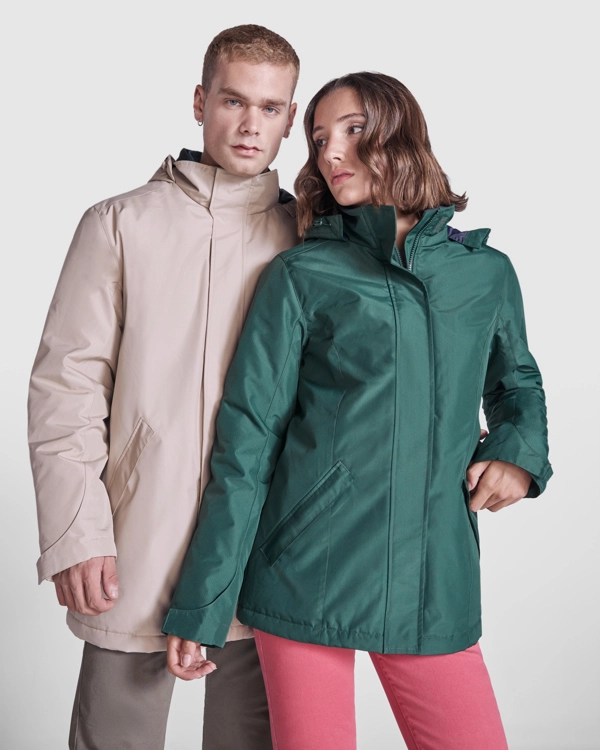 Immagine Parka donna imbottito impermeabile dalla vestibilità slim. - AMERICA WOMAN