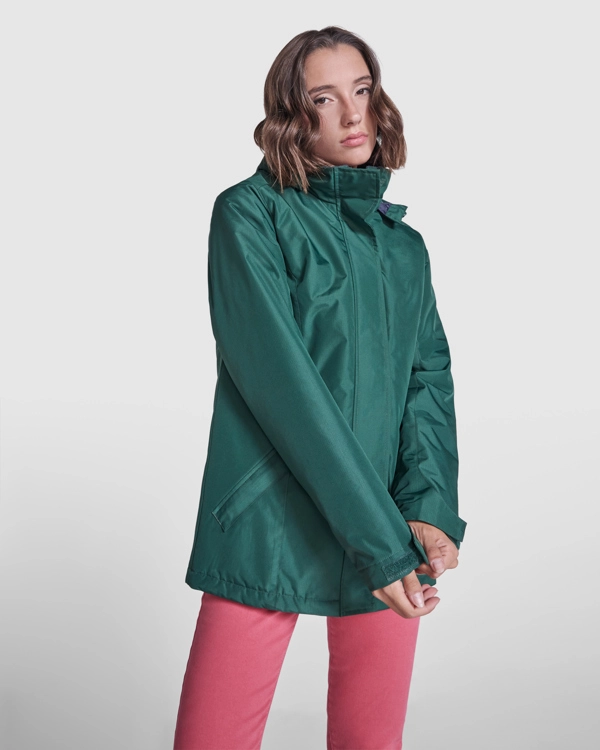 Immagine Parka donna imbottito impermeabile dalla vestibilità slim. - AMERICA WOMAN