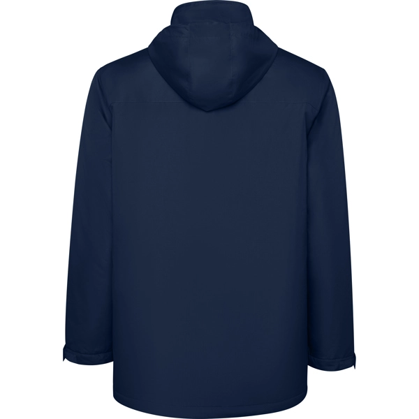 Immagine Parka imbottito impermeabile. Collo alto con cappuccio ripiegabile e chiusura a velcro - AMERICA