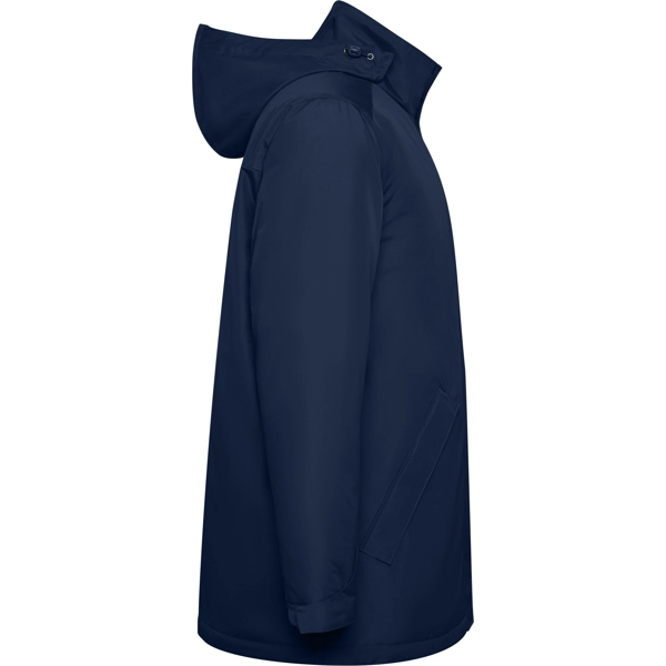 Immagine Parka imbottito impermeabile. Collo alto con cappuccio ripiegabile e chiusura a velcro - AMERICA