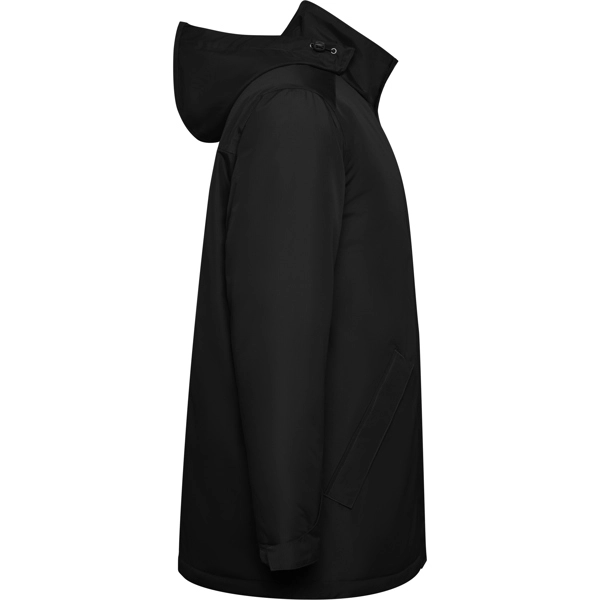 Immagine Parka imbottito impermeabile. Collo alto con cappuccio ripiegabile e chiusura a velcro - AMERICA