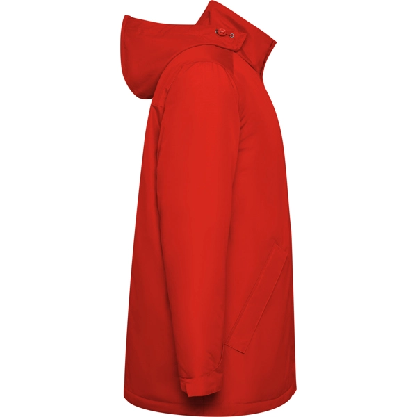 Immagine Parka imbottito impermeabile. Collo alto con cappuccio ripiegabile e chiusura a velcro - AMERICA