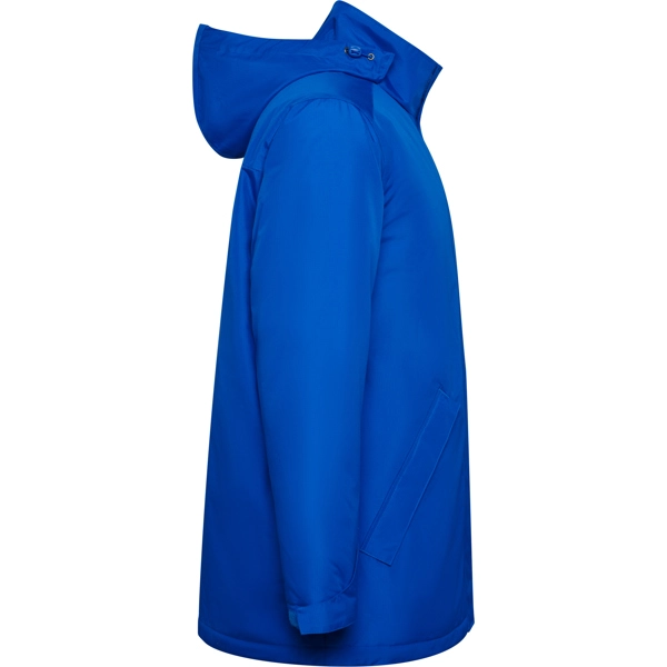 Immagine Parka imbottito impermeabile. Collo alto con cappuccio ripiegabile e chiusura a velcro - AMERICA