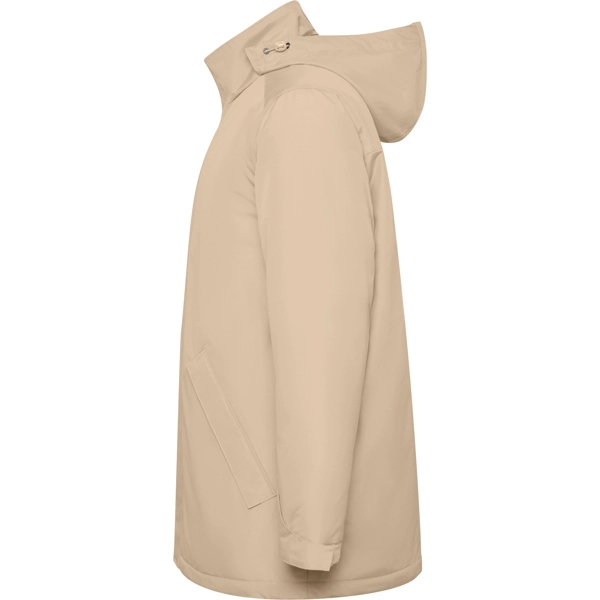 Immagine Parka imbottito impermeabile. Collo alto con cappuccio ripiegabile e chiusura a velcro - AMERICA