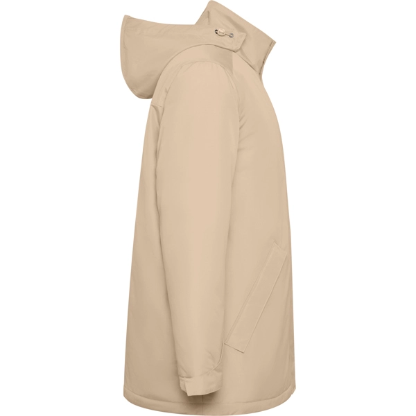 Immagine Parka imbottito impermeabile. Collo alto con cappuccio ripiegabile e chiusura a velcro - AMERICA