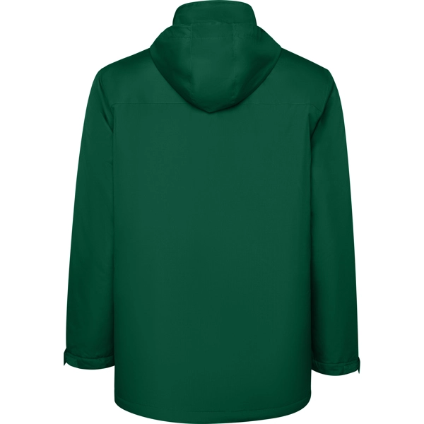 Immagine Parka imbottito impermeabile. Collo alto con cappuccio ripiegabile e chiusura a velcro - AMERICA