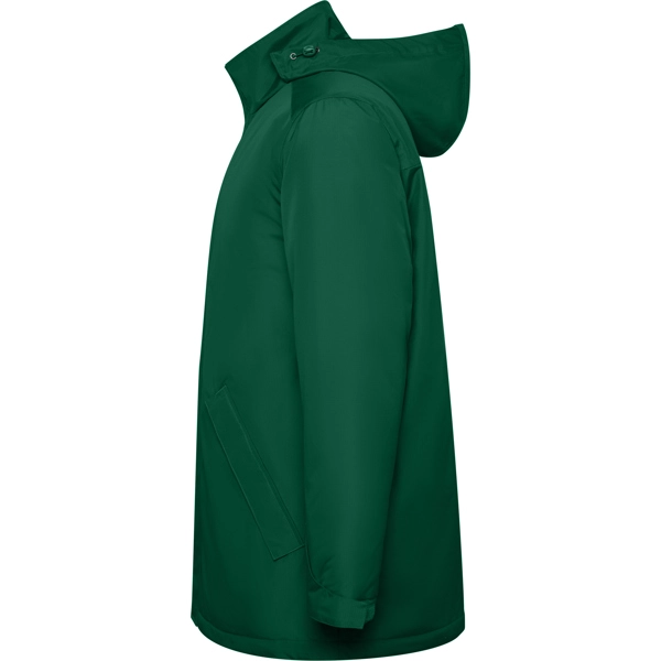 Immagine Parka imbottito impermeabile. Collo alto con cappuccio ripiegabile e chiusura a velcro - AMERICA