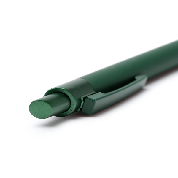 Immagine Penna in alluminio riciclato con finitura touch in gomma opaca - RECLUS