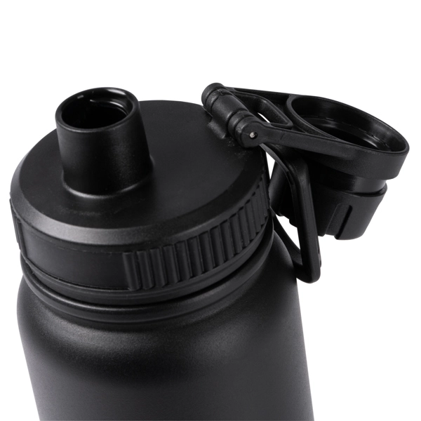 Immagine Bottiglia termica in acciaio inox 304 a doppia parete con altoparlante rimovibile da 3W. - NUFRIK