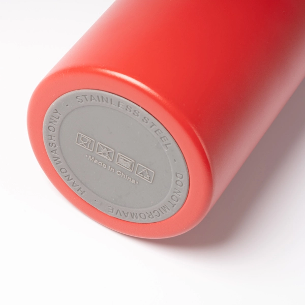 Immagine Bottiglia termica a doppia parete con corpo in acciaio inossidabile 304 riciclato. - HEYDUD