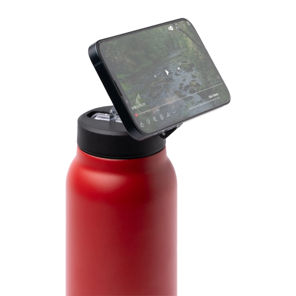 Immagine Bottiglia termica a doppia parete con corpo in acciaio inossidabile 304 riciclato. - HEYDUD