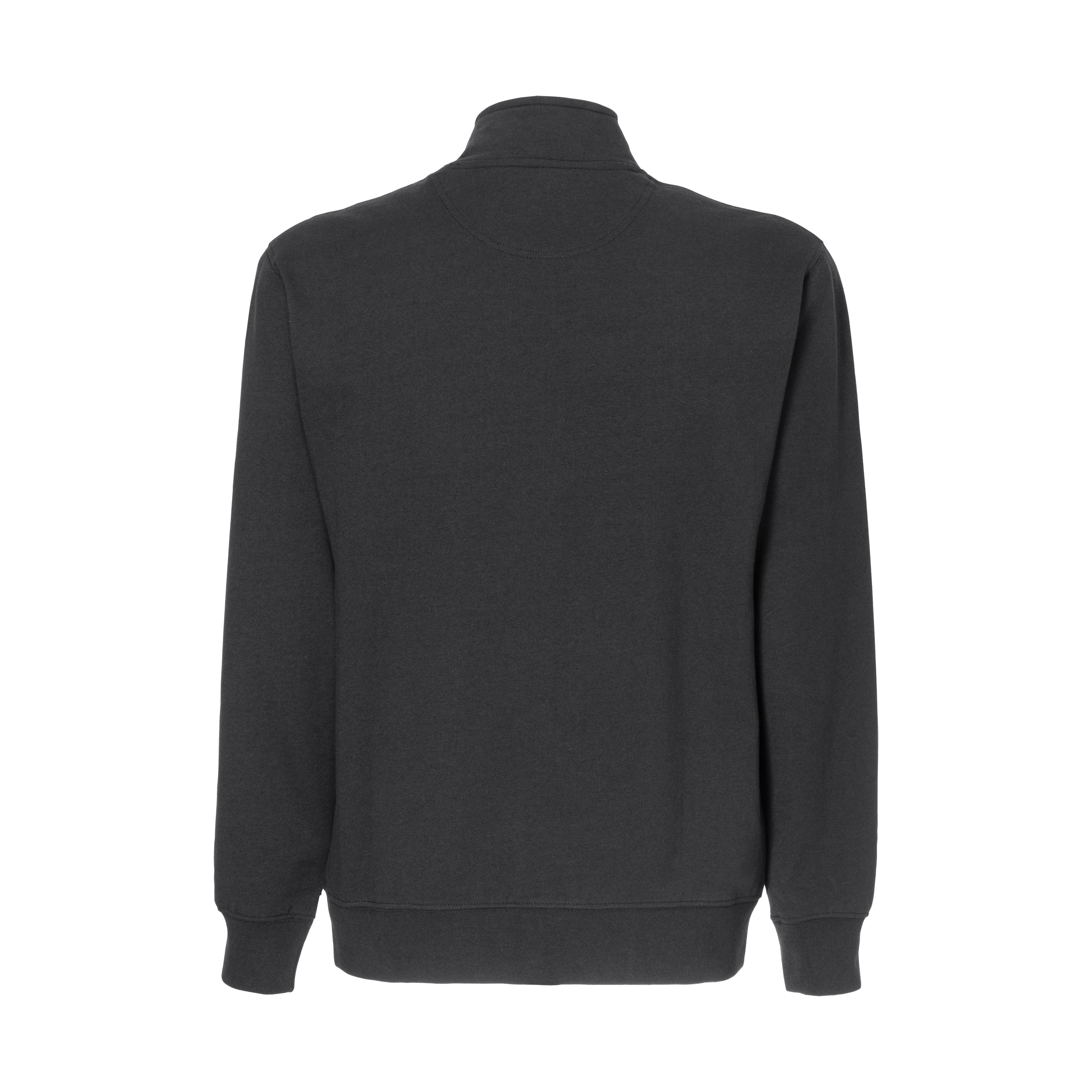 Immagine Felpa con zip unisex in tessuto 100% rigenerato da 280 g/m2