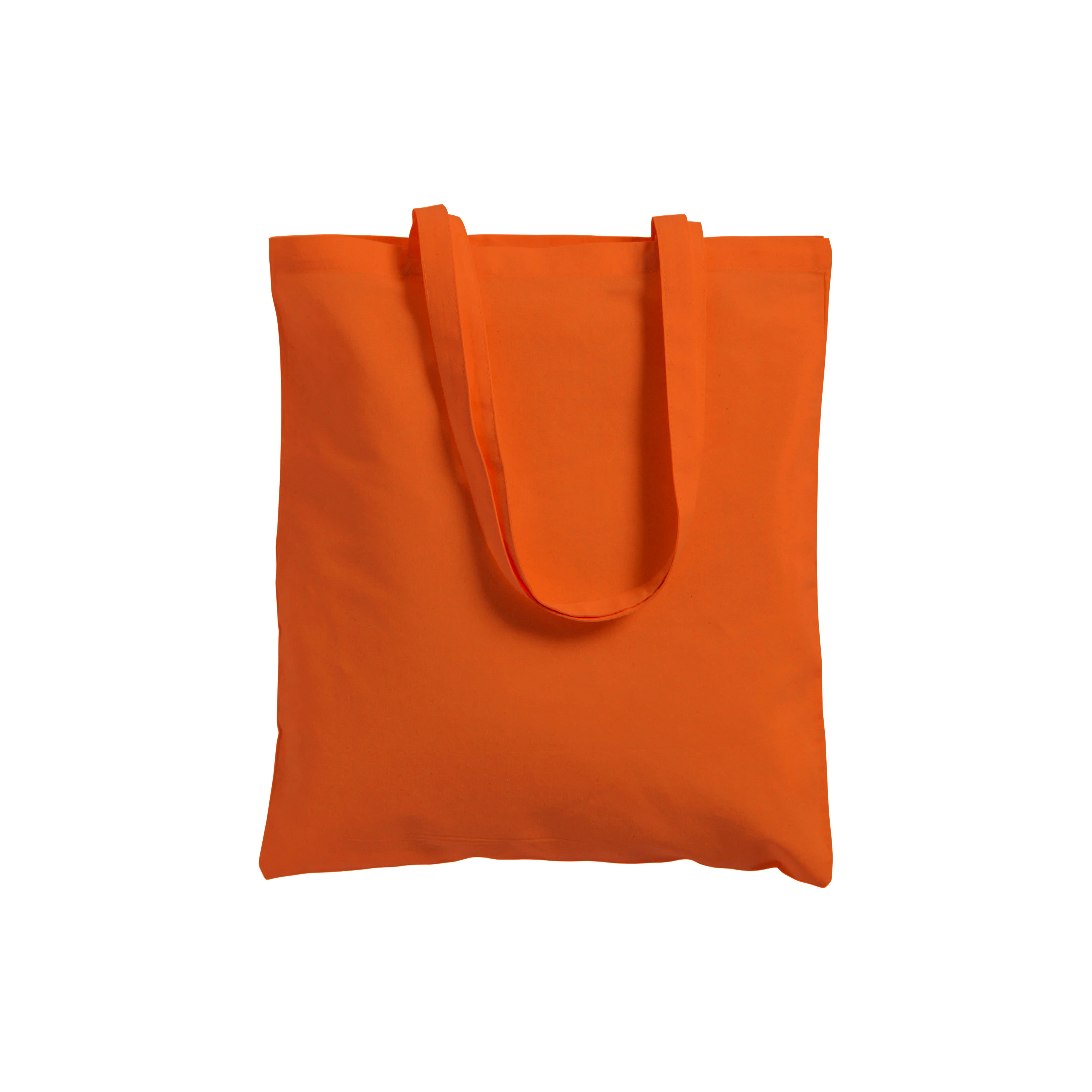 Immagine Borsa shopper a tinta unita in cotone riciclato da 140 g/m2. È certificata GRS