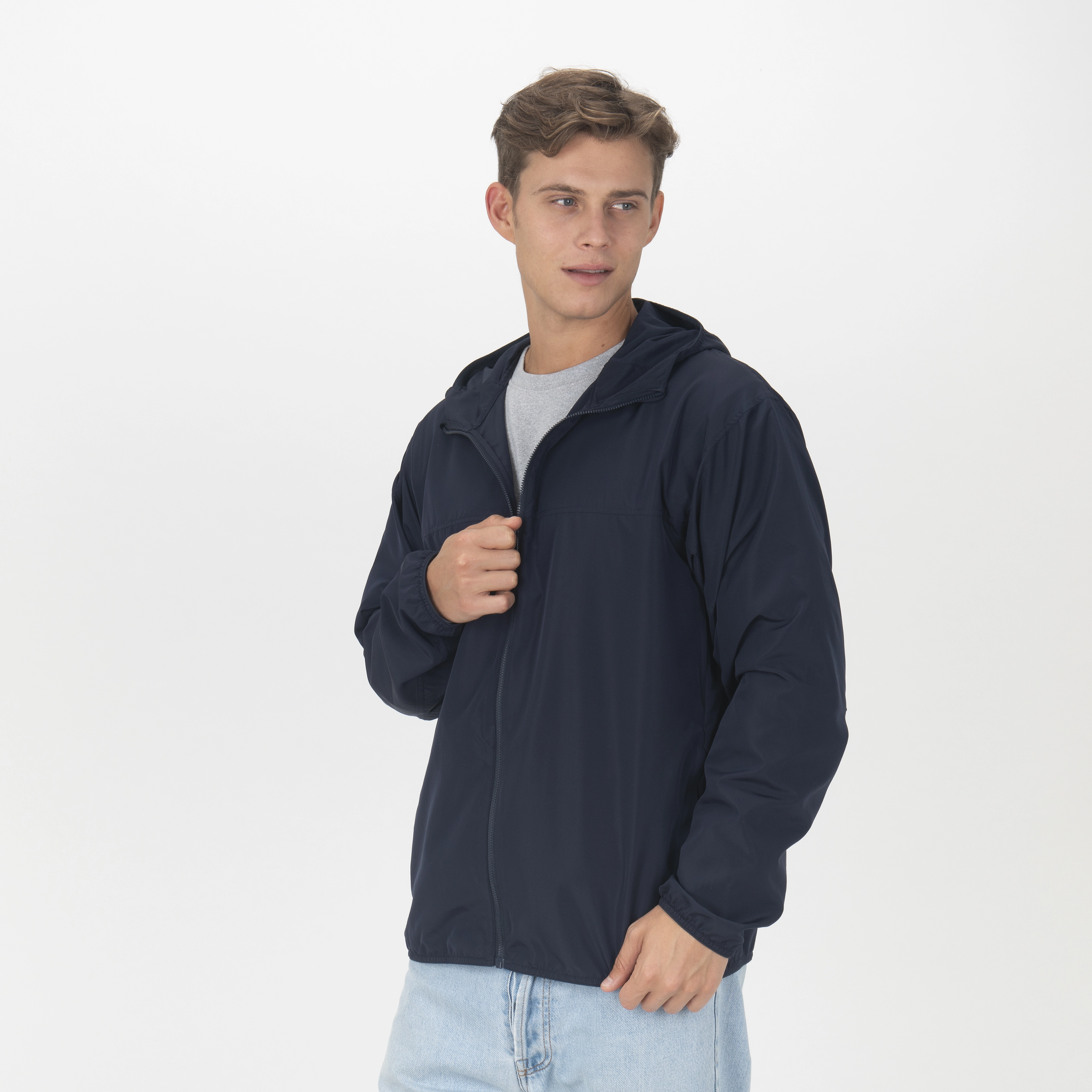 Immagine Giacca leggera unisex in tessuto 100% rigenerato da 75 g/m2 (100% poliestere riciclato)