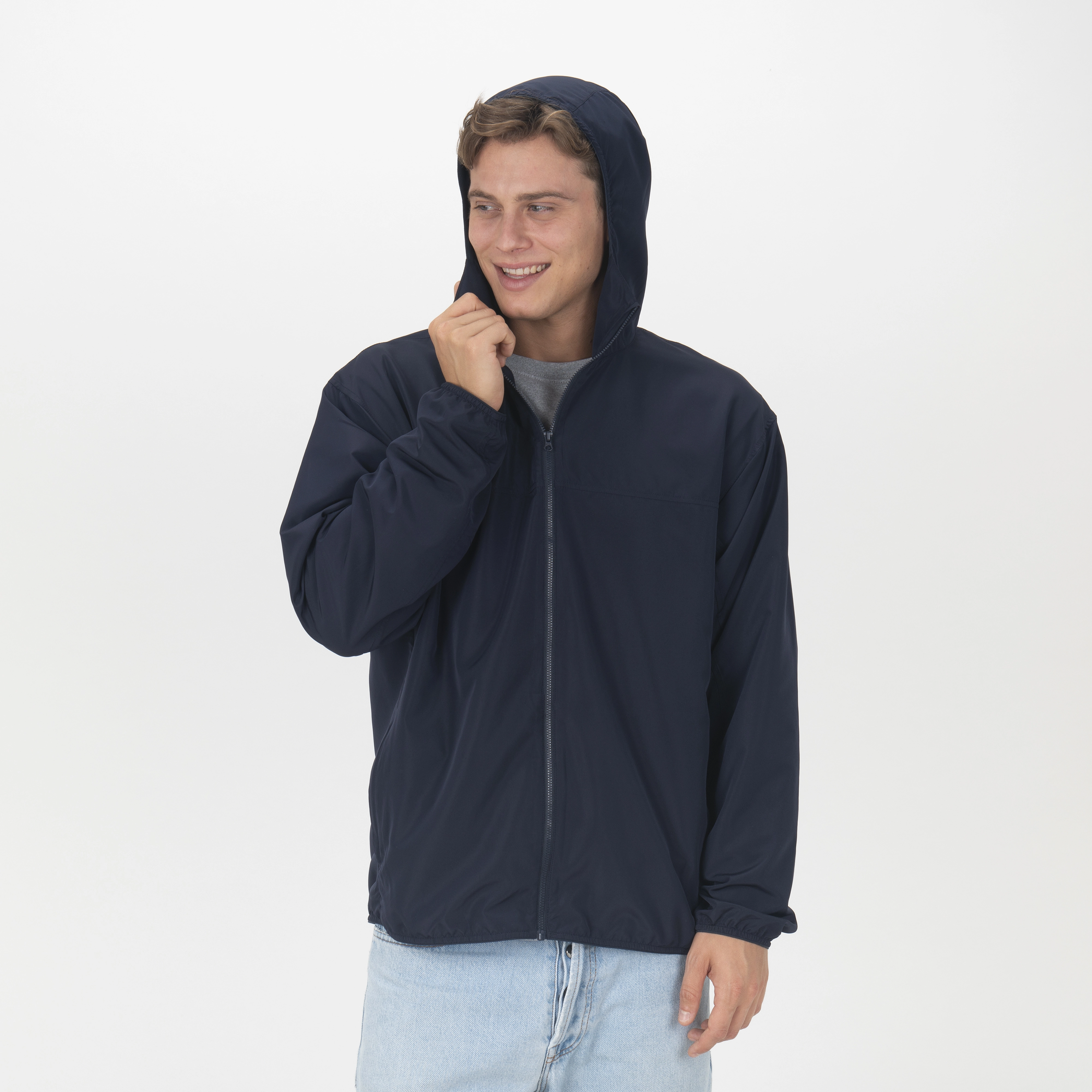 Immagine Giacca leggera unisex in tessuto 100% rigenerato da 75 g/m2 (100% poliestere riciclato)