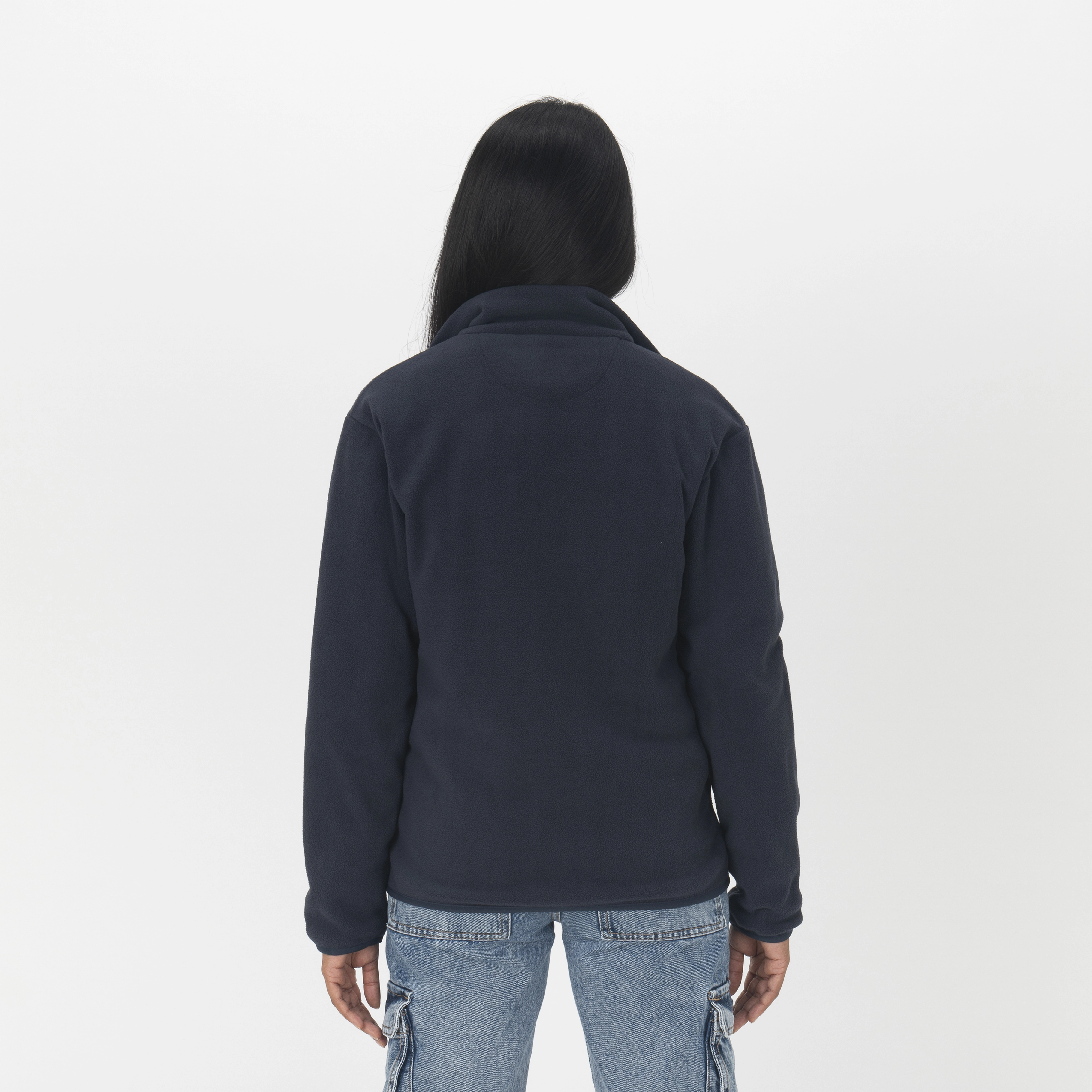 Immagine Felpa in micropile unisex in tessuto 100% rigenerato da 240 g/m2 (100% poliestere ric.)