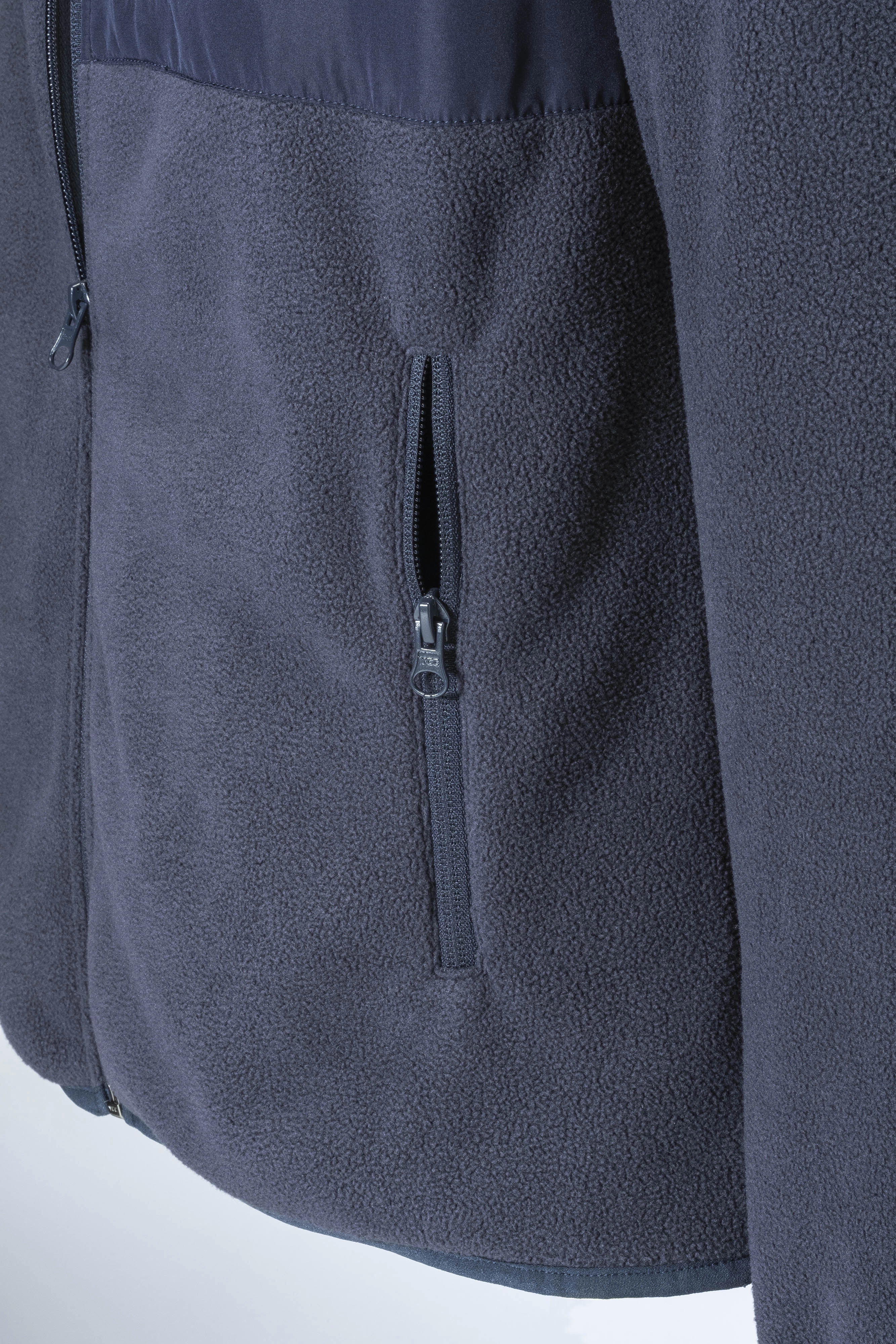 Immagine Felpa in micropile unisex in tessuto 100% rigenerato da 240 g/m2 (100% poliestere ric.)