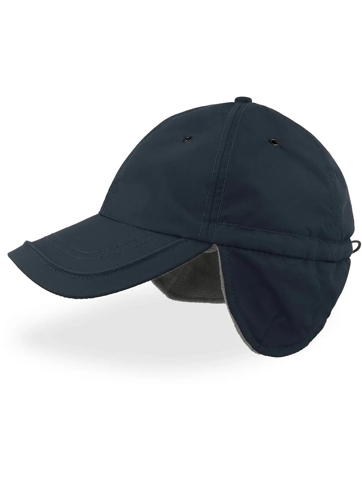 Immagine 6 pannelli, piping, occhielli in metallo, paraorecchie, pannello frontale non strutturato, - Techno Flap