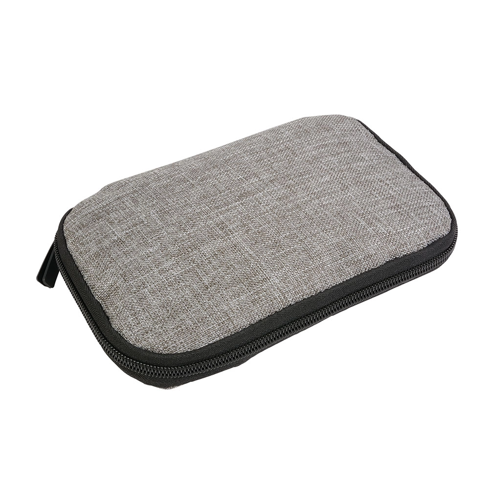 Immagine Borsina organizer in poliestere 600D per cavi, chiavette USB e accessori elettronici